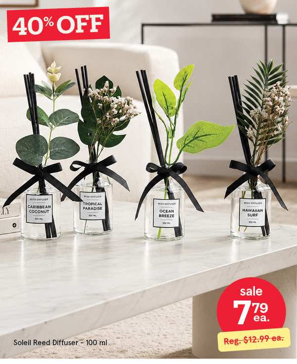 KSP SOLEIL REED DIFFUSER "OCEAN BREEZE" 100 ML