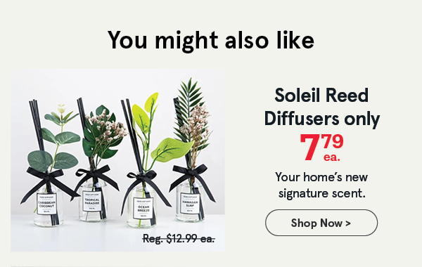 Soleil Reed Diffuser 