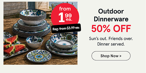 Outdoor Dinnerware