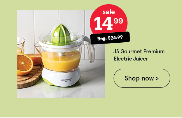 JS Gourmet Premium Electric Juicer