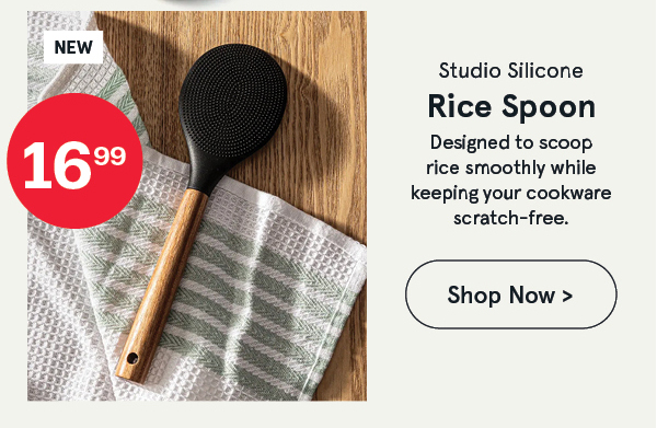 Studio Collection Silicone Rice Spoon