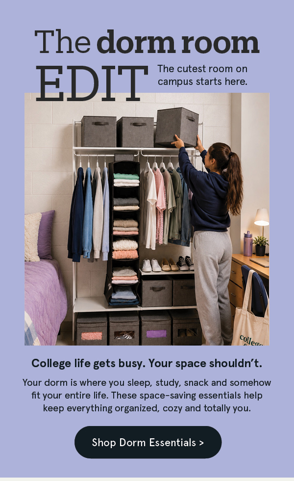 Dorm Room Essentials