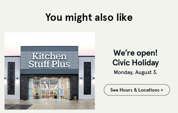 We're Open!
