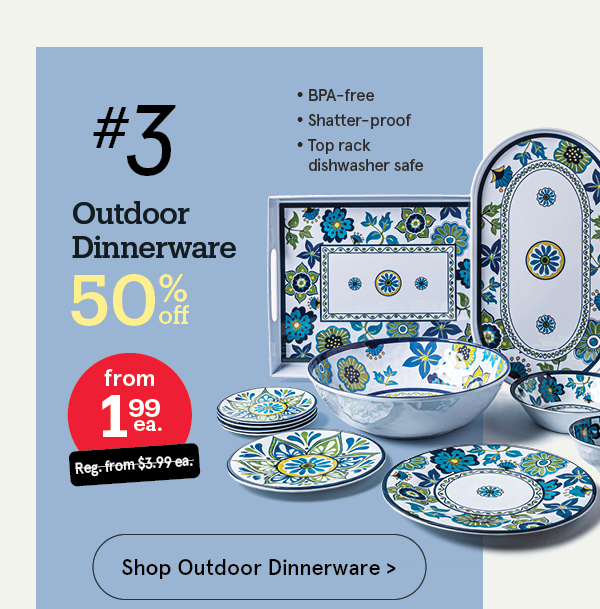 Outdoor Dinnerware