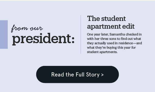The Student Apartment Edit