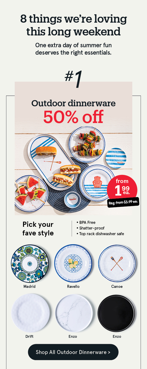 Outdoor Dinnerware
