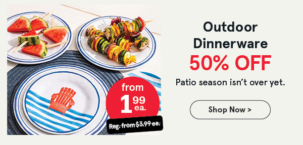 Outdoor Dinnerware