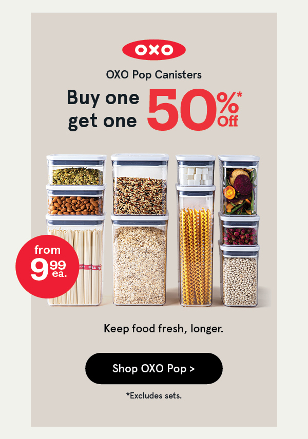 OXO Pop Canisters & Accessories