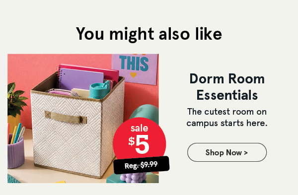 Dorm Room Essentials