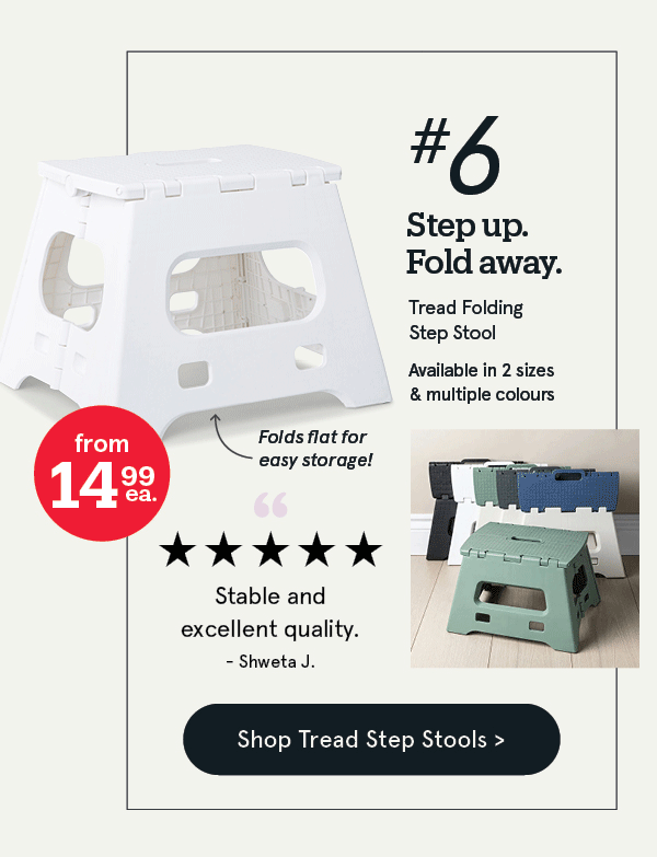 Tread Folding Step Stools