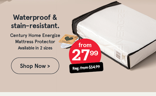 Century Home Energize Mattress Protector