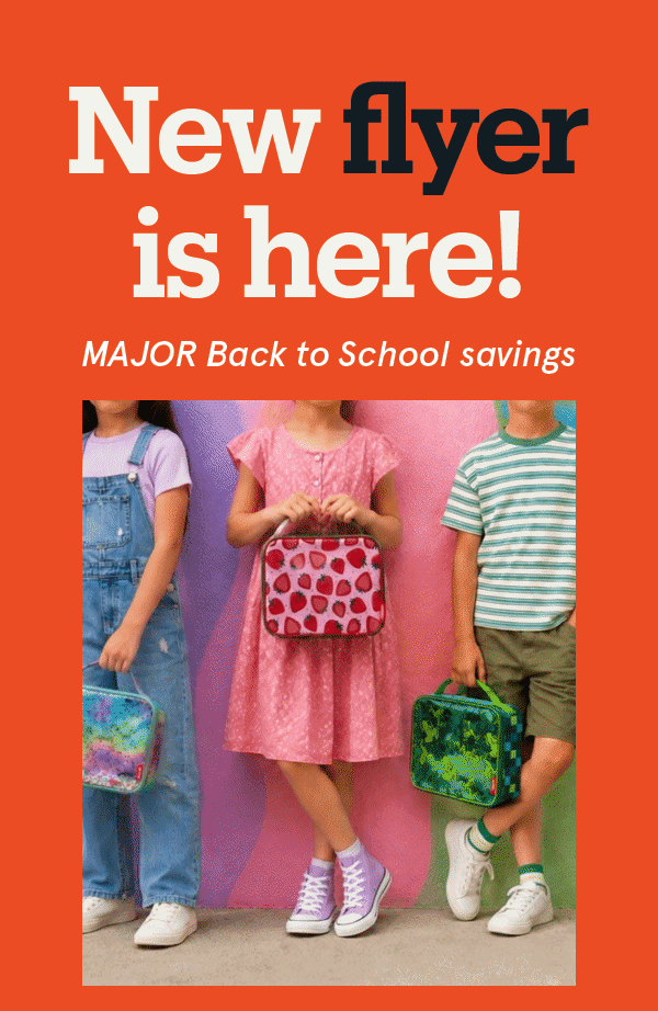Back To School Flyer just dropped!