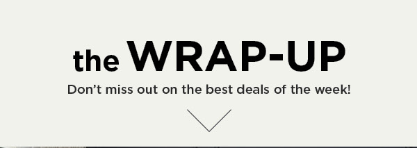 The Wrap Up