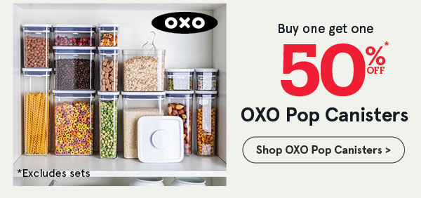 OXO Pop Canisters & Accessories