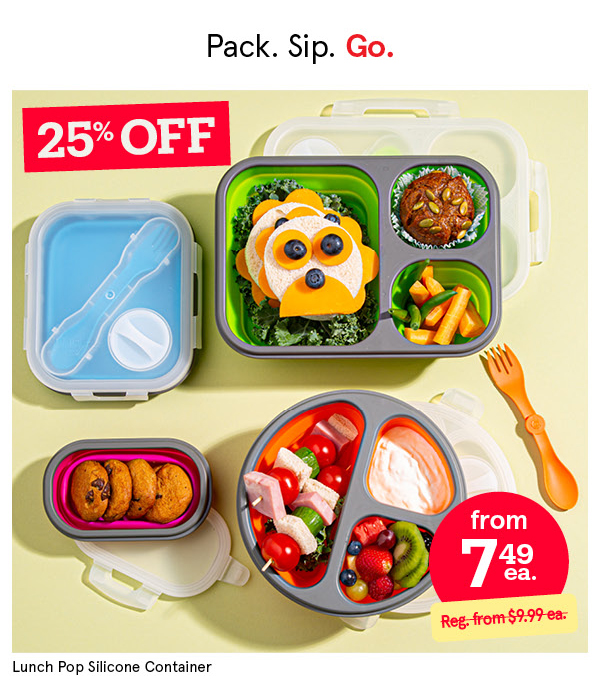 KSP LUNCH POP BENTO-STYLE SILICONE CONTAINER