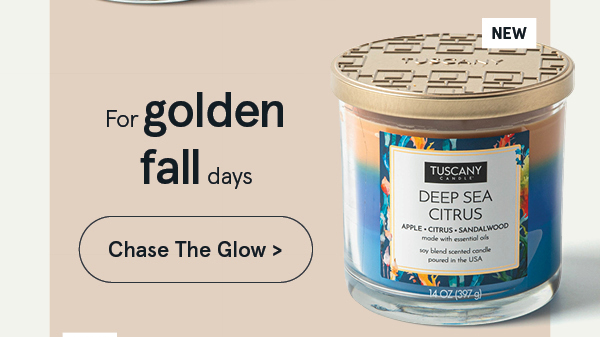 Empire Tuscany 3-Wick 'Deep Sea Citrus' Glass Jar Candle