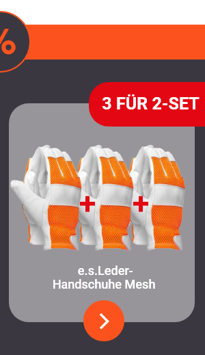 e.s. Leder-Handschuhe Mesh 