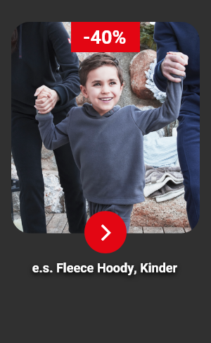 e.s. Fleece Hoody Kinder 