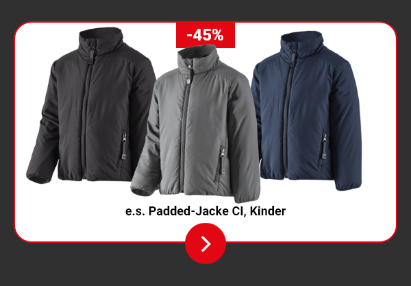 e.s. Padded-Jacke CI, Kinder 