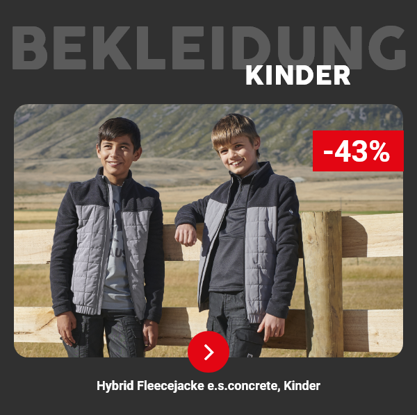 Hybrid Fleecejacke e.s.concrete, Kinder 