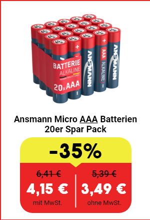 Ansmann Micro AAA Batterien 