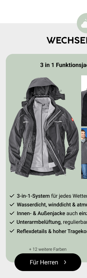 3 in 1 Funktionsjacke e.s.motion 2020 Herren 