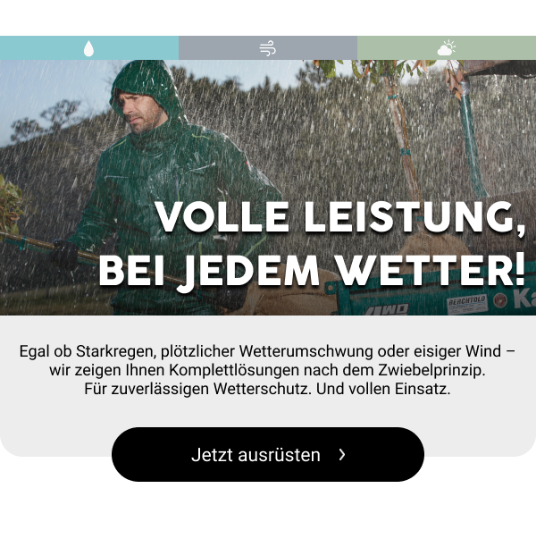 Jetzt ausr&uuml;sten 