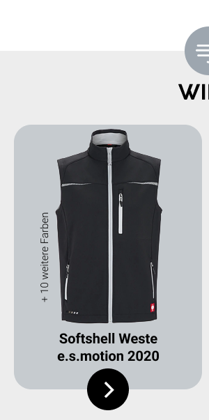 Softshell Weste e.s.motion 2020 
