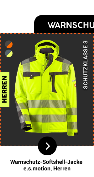 Warnschutz-Softshell-Jacke e.s.motion, Herren 