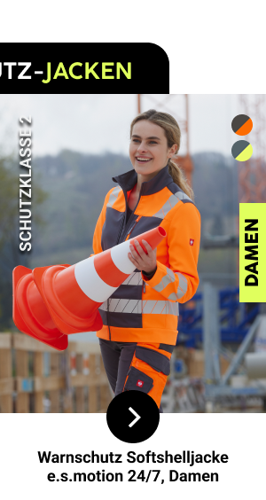 Warnschutz-Softshell-Jacke e.s.motion 24/7, Damen 