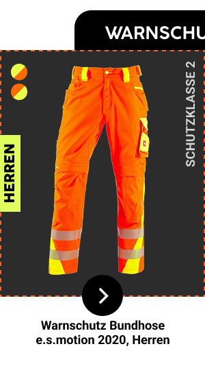 Warnschutz Bundhose e.s.motion 2020, Herren 