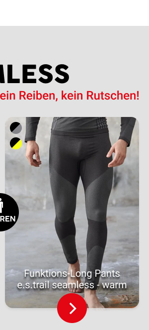 Funktions-Long Pants e.s.trail seamless - warm, Herren 