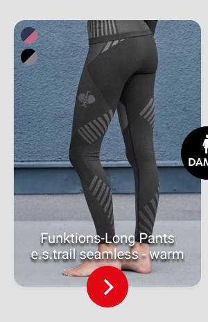 Funktions-Long Pants e.s.trail seamless - warm, Damen 