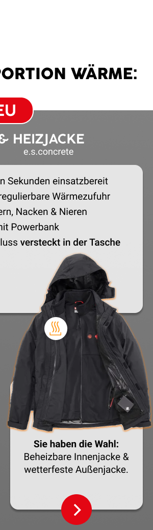 Heizjacke e.s.concrete 