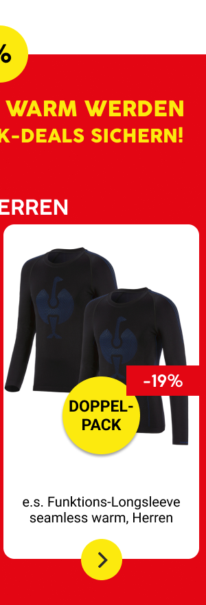 2x Funktions-Longsleeve seamless warm, Herren 