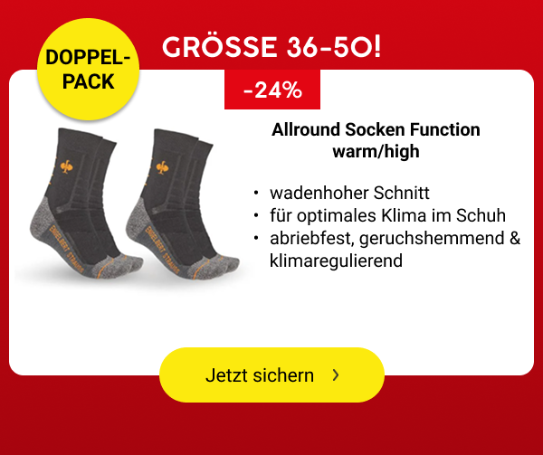 2x Allround Socken Function warm/high 