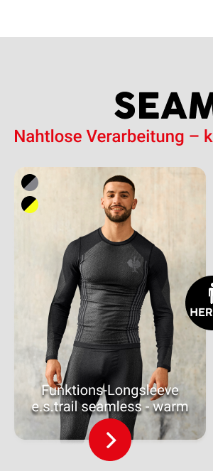 Funktions-Longsleeve e.s.trail seamless - warm, Herren 