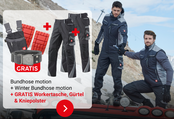Herren-Set: Bundhose motion + Winterbundhose motion + Gratis-Artikel 