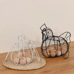 Bandeja de huevo en forma de gallina