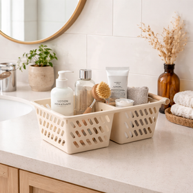 Organizador de Despensa con Asa de Madera