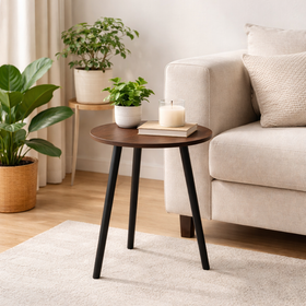 Mesa auxiliar minimalista