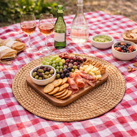 Individual Circular de Fibras Naturales