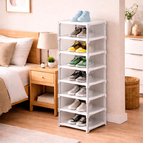 Zapatero Modular con Cubiertas Translúcidas