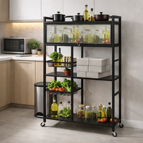 Estante Organizador Multiuso con Ruedas