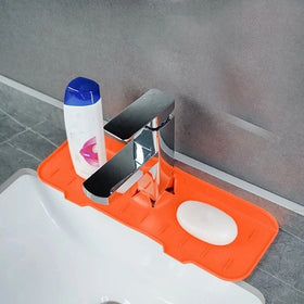 Protector de salpicaduras para fregadero de grifo