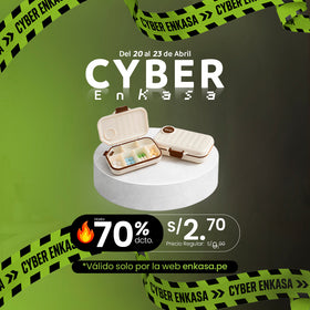 Caja organizadora portátil de pastillas