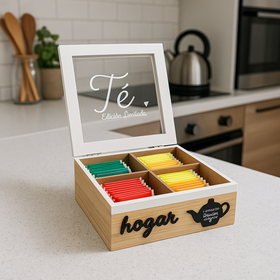 Caja organizador de Té