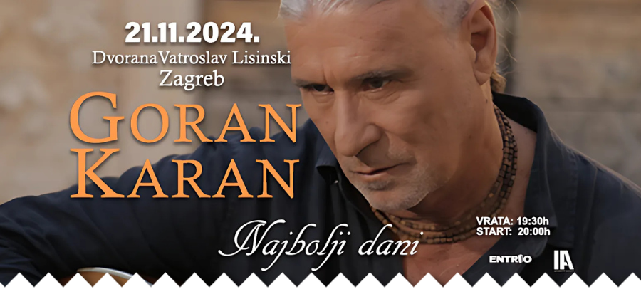 GORAN KARAN - NAJBOLJI DANI