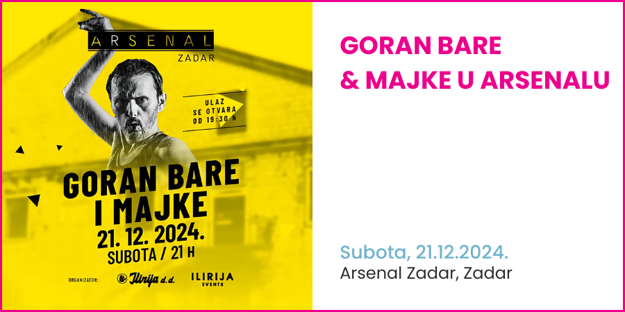 Goran Bare & Majke u Arsenalu