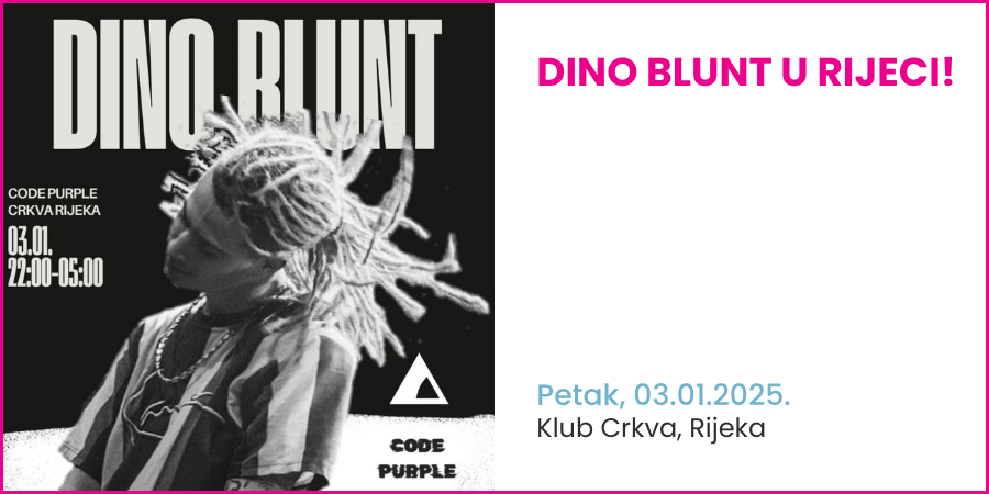 DINO BLUNT u Rijeci!